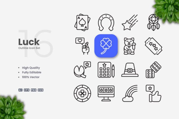 Discover the Power of Luck Icons in Modern Design