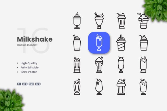 Discover the Power of Milkshake Icons for Modern Design