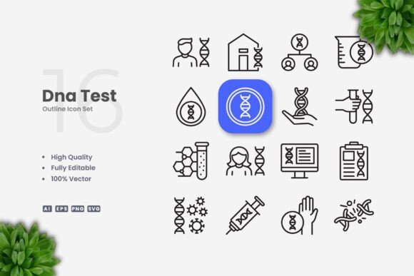 Dna Test 2 Icons: A Versatile Design Solution