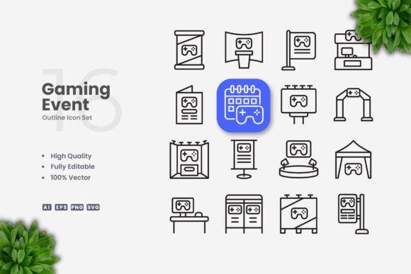 Gaming Event Icons: Essential Tools for Modern Designers