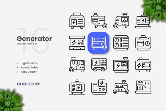 Generator Icons: The Ultimate Tool for Clean and Professional Design