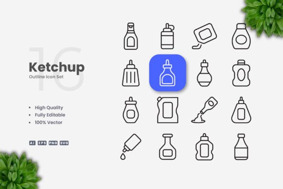 Ketchup Icons: Streamlining Visual Communication in Modern Workflows