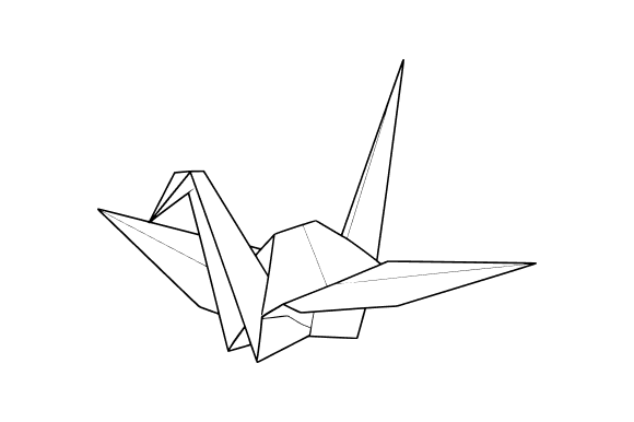 Origami Crane Clip Art: A Versatile Design Asset