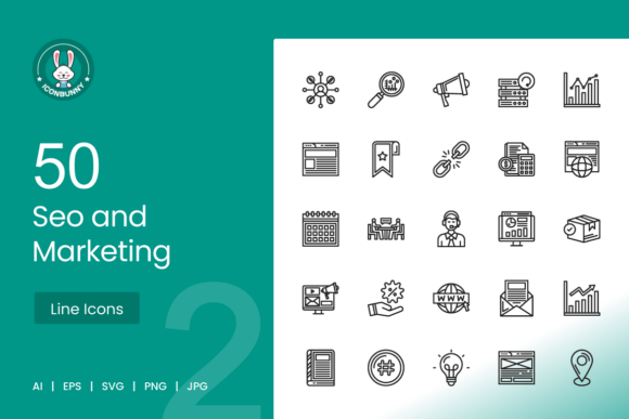 SEO Marketing Line Icons: A Comprehensive Overview