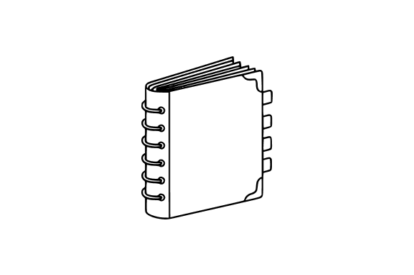 Spiral Notebook Clip Art: A Versatile Design Asset